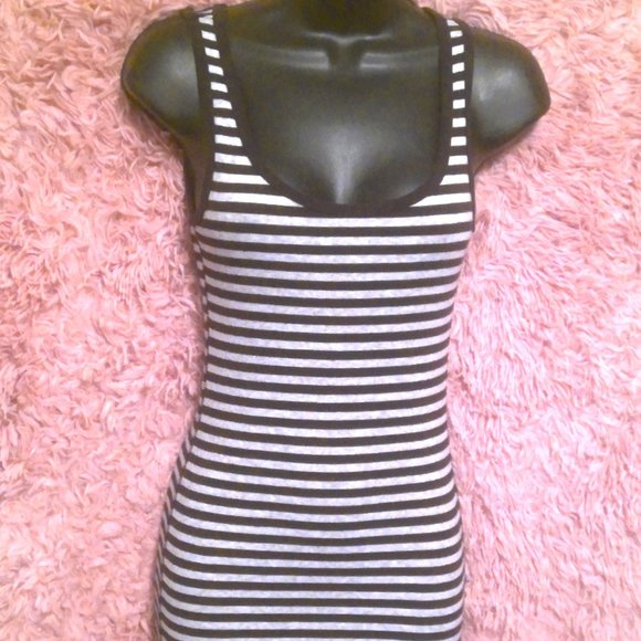 Faded Glory Striped Tank Top - Picture 4 of 5